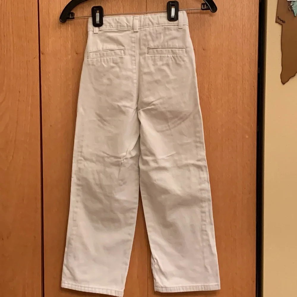 Chaps Ralph Lauren boy’s cotton twill pants 8 SLIM school wear uniform khaki